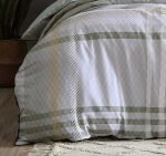 Yarmouth Quilt Cover Set Range Sage